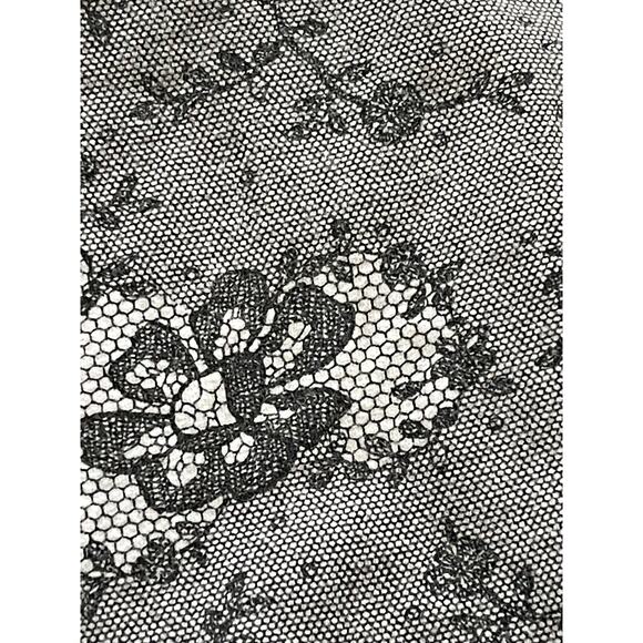 Grey Long Sleeve Little Girls Lace Dress Size 4T - Picture 3 of 6